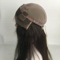 Long Natural Black Chinese Virgin Human Hair Glueless Style Full Lace Wig With Quick Delivery