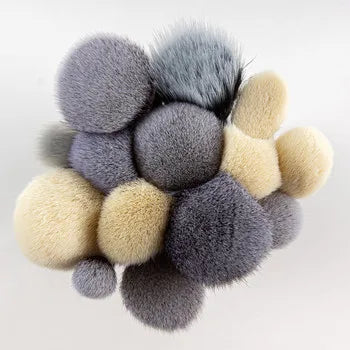 Factory Direct Kabuki Brushes Set Private Label Makeup Eyebrow Pencil Eyeliner Fan Style for Face Use Concealer Shaving Brush