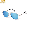 STORY STYZ6814Q  Children Outdoor UV400 Sun Glasses Double Bridge Pilot Shades Kids Blue Classic Polarized Sunglasses