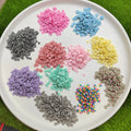 5mm Colorful Polymer Clay Peppermint Candy Slices Sprinkles for Crafts DIY Nail Art Decorations Mini Play Food Phone Cake Acceso