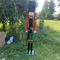 Supplies Wooden Nutcrackers Indoor Decoration 4ft Nutcracker Wholesale Christmas Nutcracker