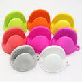 Customized Silicone Oven Mitts Set Mini Double Heat Resistance Pot Holders and Gloves