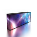 Frameless LED Backlit Counter Display | Custom Aluminum Trade Show Booth with Knitted Fabric Graphics MegaBDM