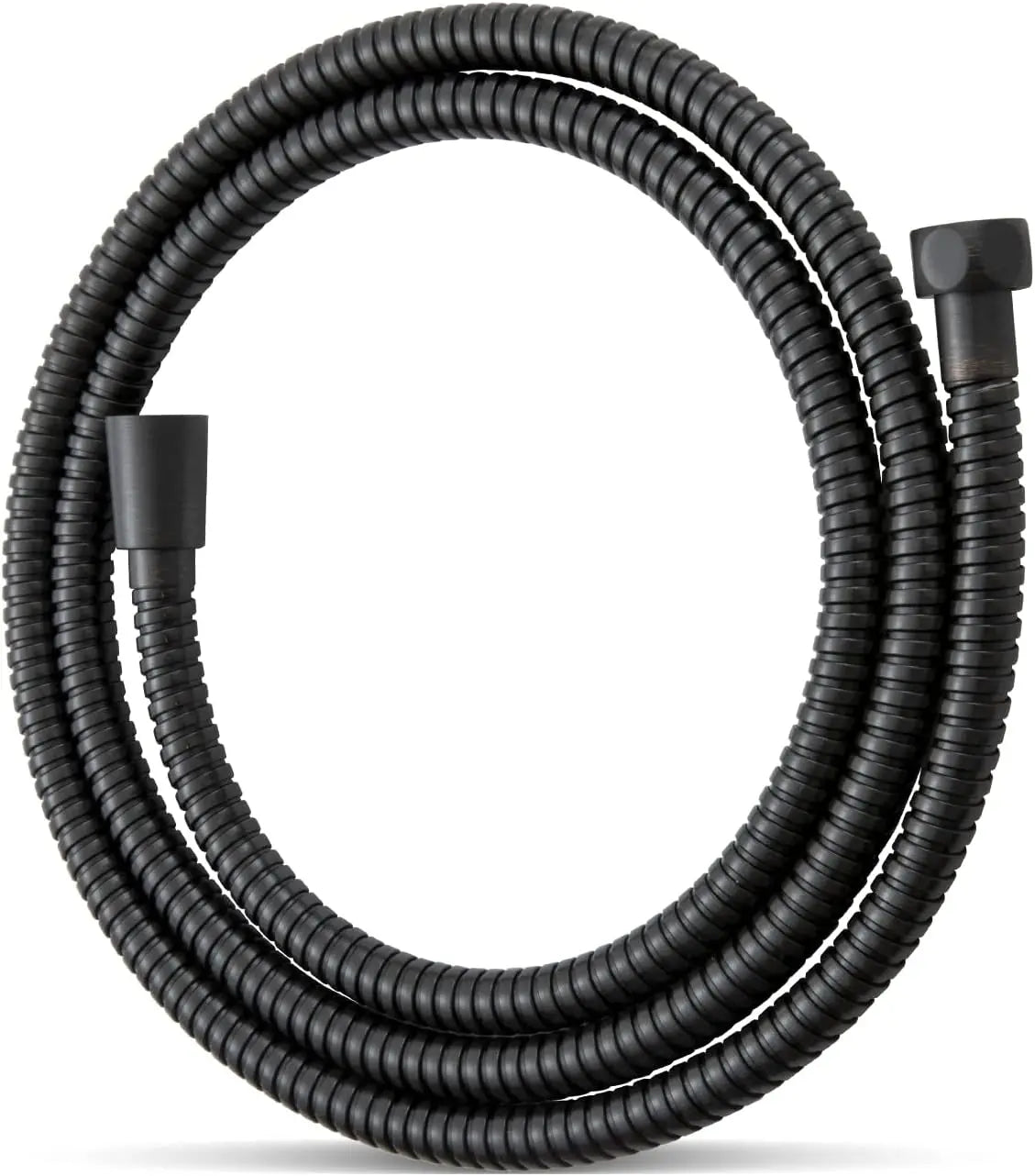 New Black Shower Hose Stainless Steel Electroplating Handheld Shower Head Hose Flex Hoses Extension with Brass Insert
