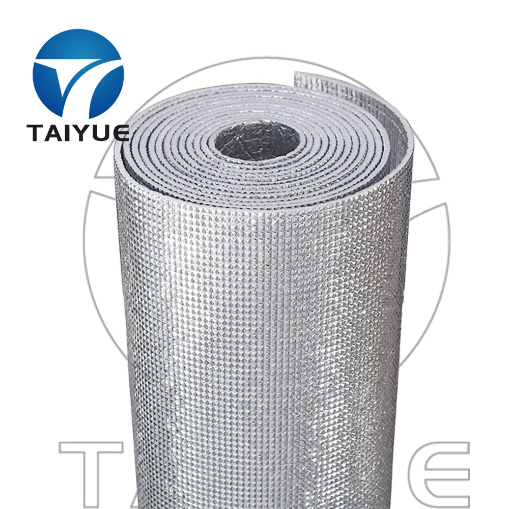 Modern PE EPE Aluminium Foil Thermal Roof Insulation Blanket Fire Retardant 95-97% Reflectivity Heat Resistant ISO Certified 20m