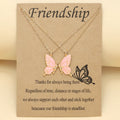 Fasion butterfly Necklace Card  for Gilr Wholesale N2010230