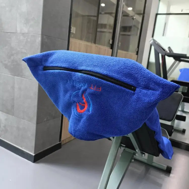 Custom Design Workout Towel Microfiber Sports Towel Embroidered Cotton Gym Fitness Towel