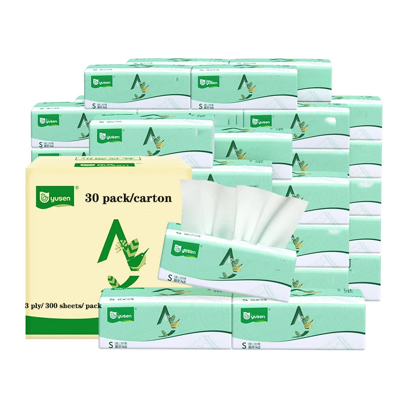Factory Wholesale Bulk Facial Tissue Custom Sizes Virgin Wood Pulp Facial Tissue 3ply Tissue Paper Soft Pack