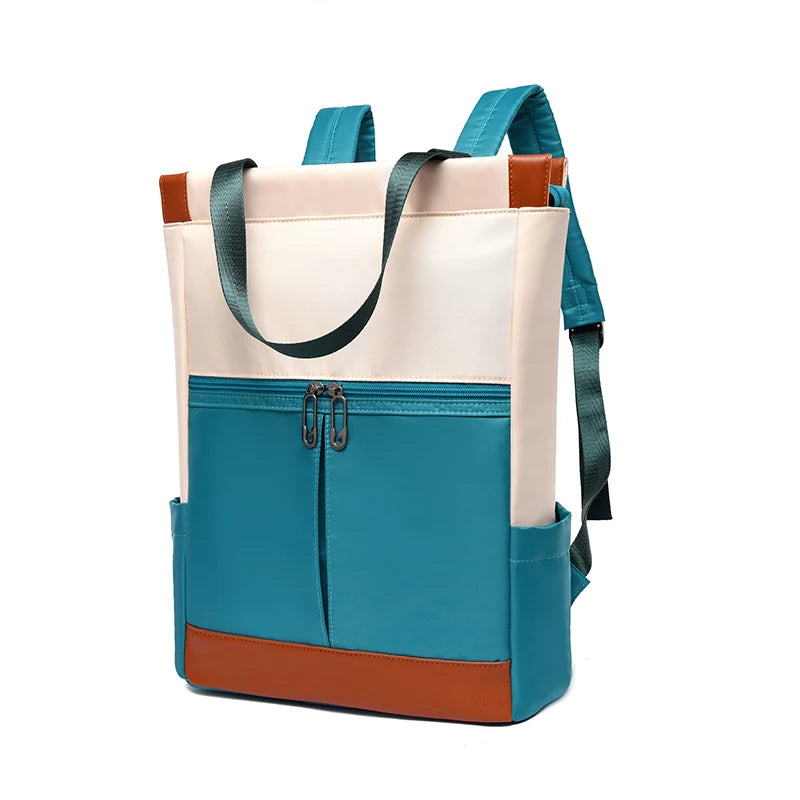 Wholesale National Lightweight Fashion Luxury Women's Custom Logo Office Premium Casual 13-Inch Laptop Canvas RFID Zipper
