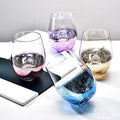 China Factory Hot Selling Unique Colorful Design Glass Beer Cup 500ml Glass Water Coffee Milk Cup for Home Office Hotel Bar Cafe