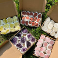 Customized Crystal Box Set Natural Healing Raw Crystal Clear Crystal Rose Quartz Citrine Red Jasper Gift Box