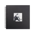 Wholesale Black Photo Album Book Spiral Binding Hardcover Album Scrapbook for Photos