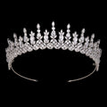Drop Shipping Luxury Bridal Tiara CZ Crown Custom Accessories for Party Prom Festival Banquet Feast Birthday Gift Women BC6423