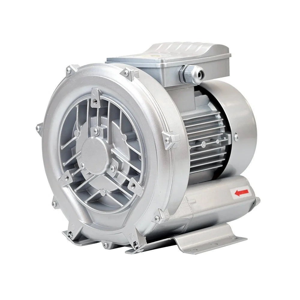 Single Phase 220V/380V Single Stage High-Pressure Vortex Fan Machine Turbo Side Channel Ring Blowers Vacuum Ring Blower