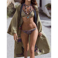 Vacation Luxury Cover up Kimono Swimwear Beachwear 2023