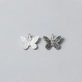 High Quality 925 Sterling Silver Butterfly Bracelet Charm Pendant Necklace Jewelry