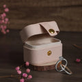 Hot Selling Fashion Portable Travel Ring Box Custom Personalized Pu Leather Luxury Jewelry Box