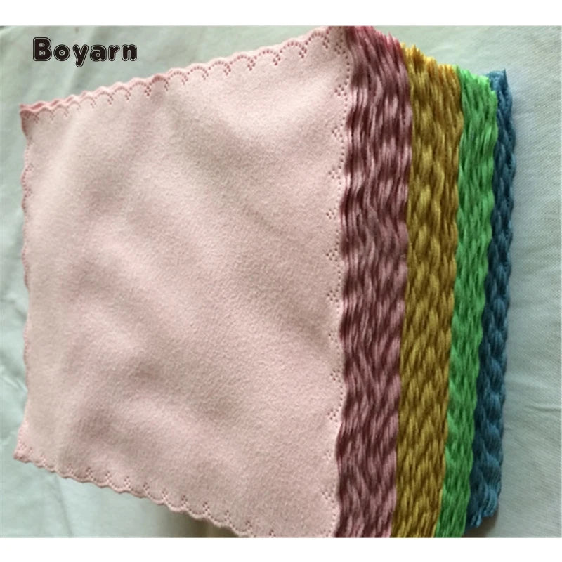 Boyarn Random Colors Economy Sunglasses Screen Eyewear Accessories Cotton Cleaner Cloth Cleaning Glasses Eyeglasses