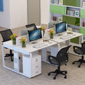 Hot Sale Office Furniture Modern Home Office Desk Stainless Steel Wooden Study Table Office Computer Table