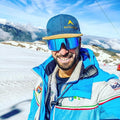 DOISYER 2021 Men's Trendy Sun Glasses New Brand Design for Outdoor Sports Riding Skiing Blue White Red Sunglasses for Women