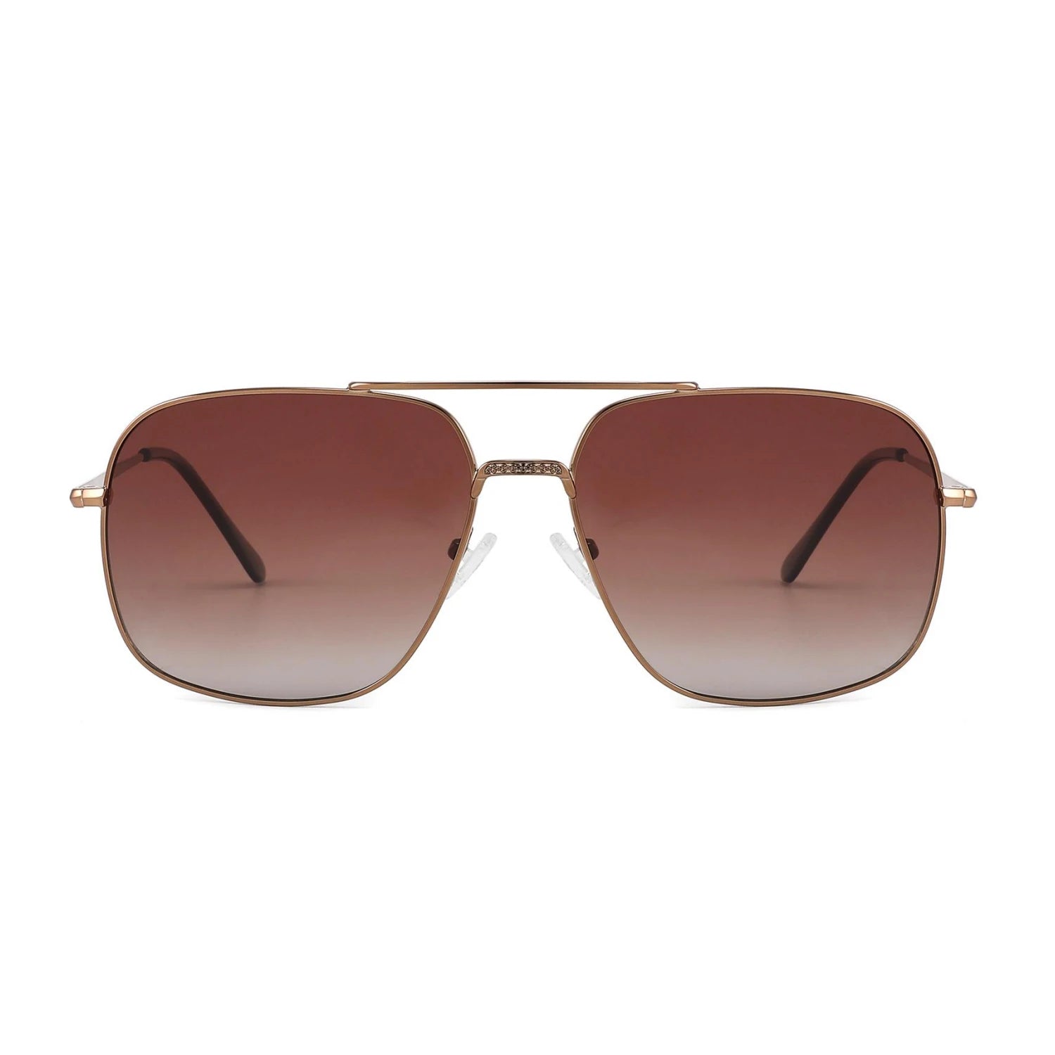 Benyi Cool Fashion Men'S Metal Sunglasses Travel Shading Pilot Driving Personality Stylish Sunglasses