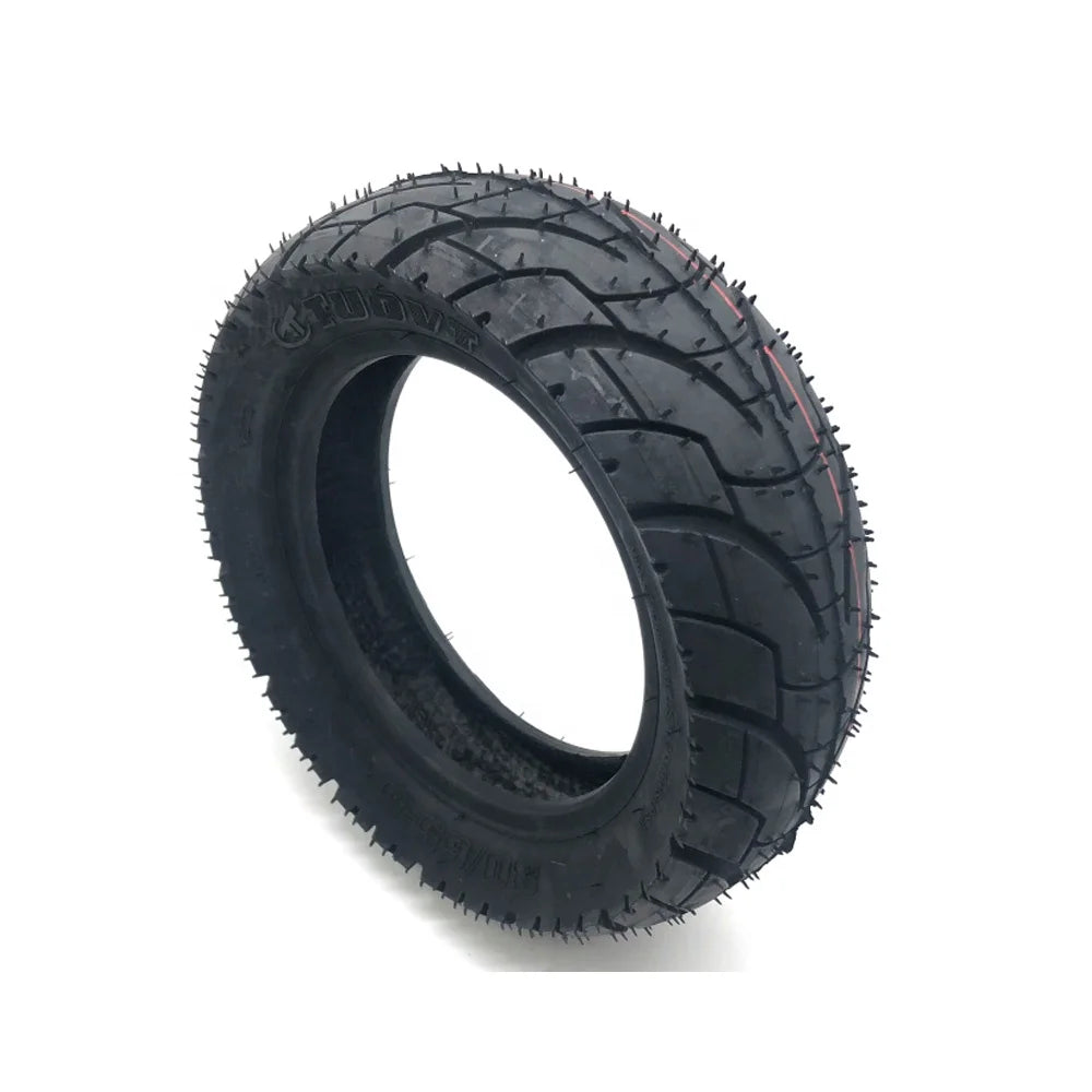 TUOVT 80/65-6 City Road Pneumatic Tire Inner Tube for 10 Inch Zero 10X Kugoo M4 Electric Scooter Rubber Outer Tyre