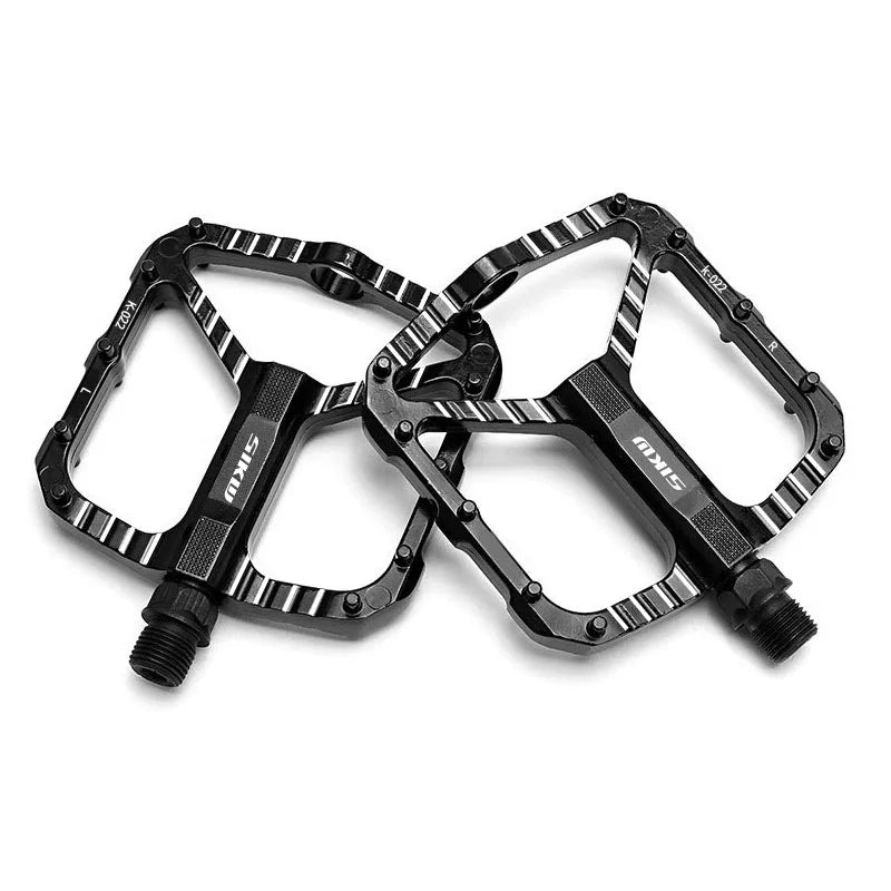 DU Peilin Aluminum Alloy Sports Bicycle Pedal Dust Waterproof Lightweight Design Non-Slip Feature for Mountain Road Bike