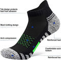 Custom logo Running Ankle Men Sport Compression Running Sneaker Socks