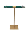 New Design Customize Color Microfiber t bar Metal Jewelry Display Stand for Rings
