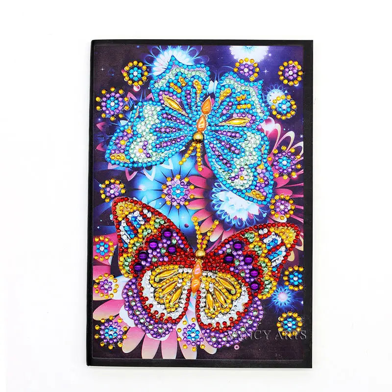 5d Special Shaped Diamond Painting Notebook Customized A5 64page Notebook for Business
