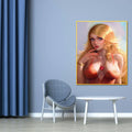 Wholesale 5D DIY Full Drill Diamond Painting Sexy Cartoon Series Girls for Living Room Decoration Sexy Anime Girl Princess