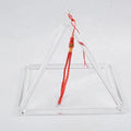 Wholesale Pure Quartz Crystal Clear Singing Pyramid Set 5"-12" Set 6 Pcs Healing Spiritual