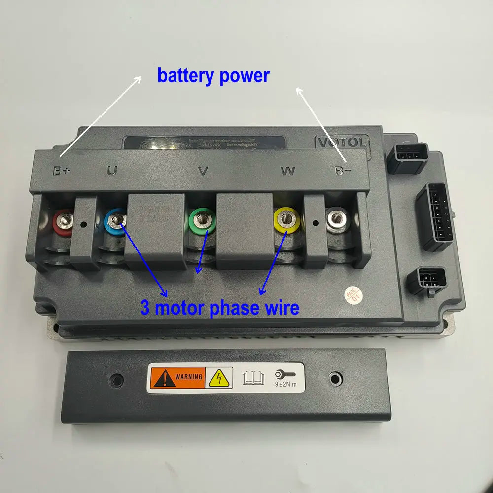 SINEWAVE CONTROLLER Intelligent Mute UniversaL EM100 72350 60V72V100A Enhanced Version of the Electric SCOOTER MOPED PART