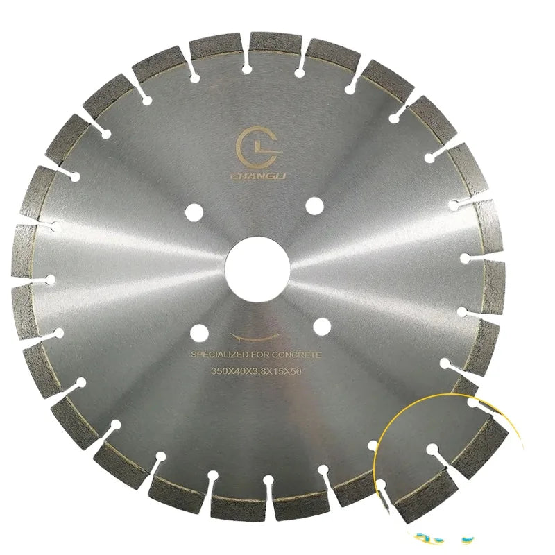 High Frequency Welded Industrial Nitride Power Tools 350mm 14Inch Diamond Saw Blades Fast Cutting Concrete Stone Masonry Pavers