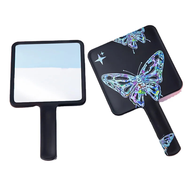 Wholesale Portable Handheld Plastic Makeup Mirror for Personal Cosmetic Use and Promotional Gifts