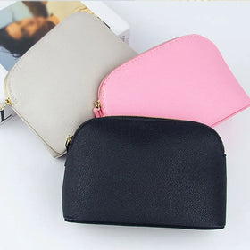 Private Label Makeup Lipstick Storage Bag PU Leather Portable Storage Bag for Makeup Beauty