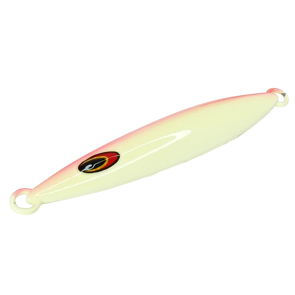 Newbility Metal Jig 80g 100g 120g 150g 180g 200g 250g 300g 400g Fishing Lures Hard Bait Salt Water Lumo Lead Jigs