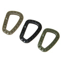HXY 85*56*7MM Plastic Carabiner Plastic Backpack Snap Clip Hook Buckle Keychain Camping Hiking Plastic Climbing Carabiner