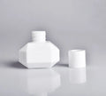Luxury 100ml Pure White Glass for Reed Diffuser Bottles Crown Cap Sealed for Bedroom Decorative Fragrance and Perfume