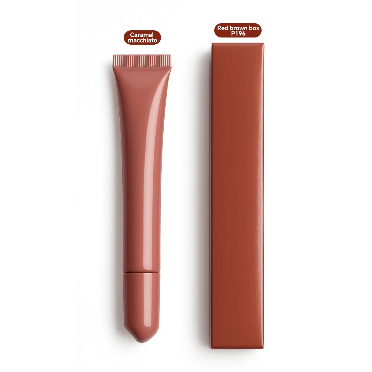 Wholesale Long Lasting Pink Lips Permanent Liquid Lip Balm Private Label Custom Glossy Butter Peptide-rich Sunscreen Mineral