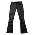 DENIMGUYS Fashion Streetwear Waxing Denim Men Skinny Bootcut Flare Waxed Jeans