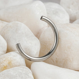 Right Grand ASTM F136 Titanium 16G Internally Threaded Circular Barbell Horseshoe Body Piercing Jewelry Accessories