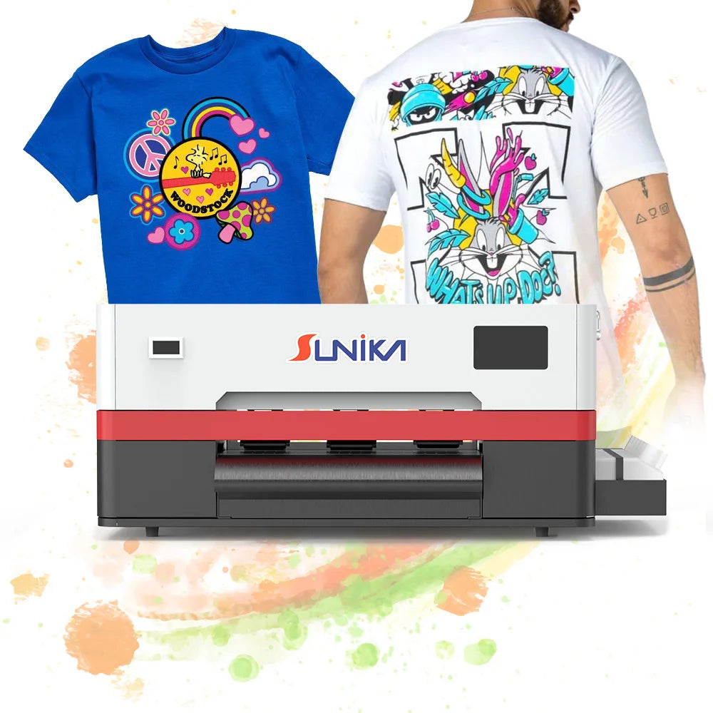 Sunika DTF Printer Machine Xp600  Digital Print Printing  F1080 Head T-Shirt Clothes Jersey Canvas Bag
