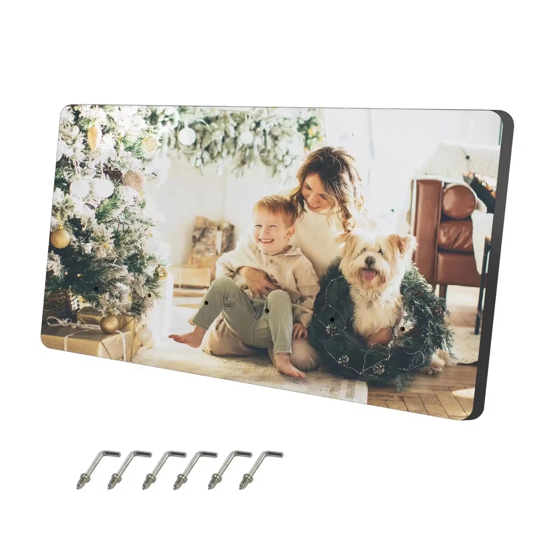 12mm MDF Keychains Hanger Blanks Sublimation MDF Hanger for DIY Printing