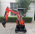 New 0.8 Ton Hydraulic Mini Excavator Chinese Small Digger with 1 Year Warranty Engine Core Component Crawler Moving Type