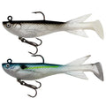 SNEDA 10cm15g Lead Lure Artificial Soft Bait Fishing Lure With Wing and Double Hook Long Shot Swimbait Fly Fishing Lure