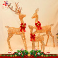 Outdoor Decorations Waterproof Modeling Lights Christmas Light Deer With Sleigh LED Motif Light