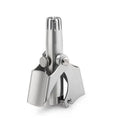 Nose Hair Trimmer Men's Manual Stainless Steel Wash Nose Hair Shaving Device Women to Shave Nostril Hair Scissors