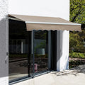 Wholesale Custom Aluminum Motorized Retractable Automatic Awning Outdoor Garden Patio Roof Free Standing Balcony Sun Shade