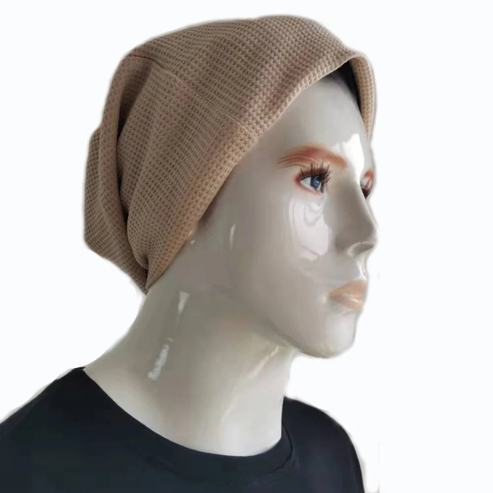 Multi Colors Available in Stock Silver Fiber Fabric Lining Anti Radiation Travel & Sports All Seasons EMF Slouchy Beanie Hats